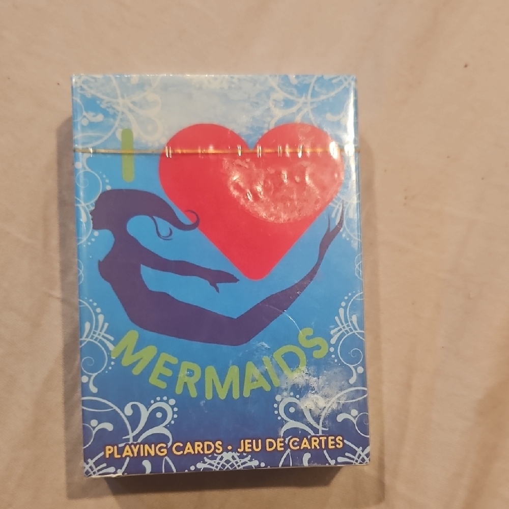 Mermaids Playing Cards